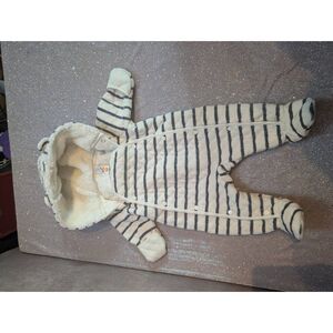 Nordstrom thick & warm hooded one piece suit 3 months